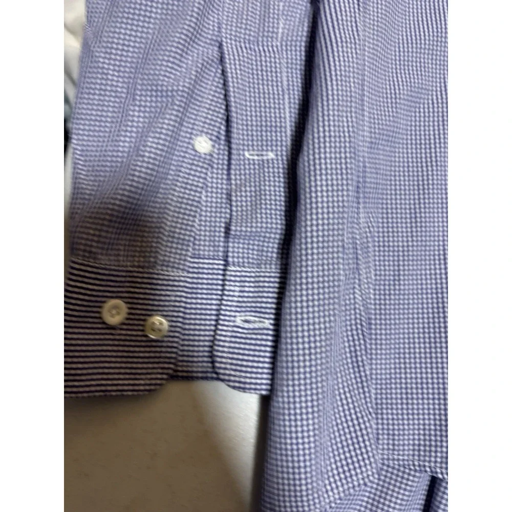 Vintage Polo Ralph Lauren Blake Checked Long Sleeve Casual Dress Shirt Size‎ 15